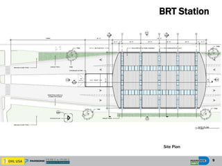 9
BRT Station
Site Plan
 