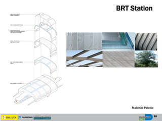 16
BRT Station
Material Palette
 