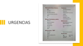 URGENCIAS
 