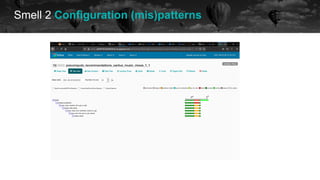 Smell 2 Configuration (mis)patterns
historical data future
 