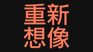 重新
想像
 