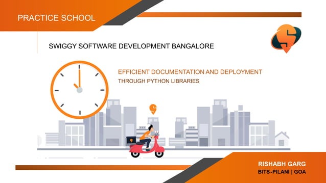 Documentation and Deployment through Python Libraries | PPT
