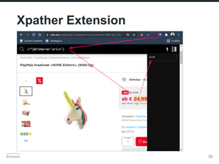 Xpather Extension
Browser 25
 