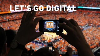12th man FANconcept - Let's go digital - Digital solutions