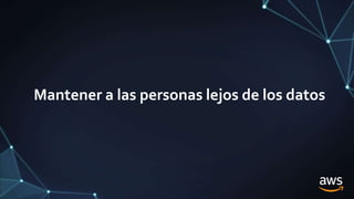 Mantener a las personas lejos de los datos
 