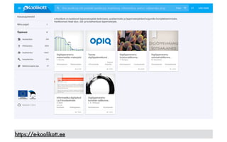 https://e-koolikott.ee
 