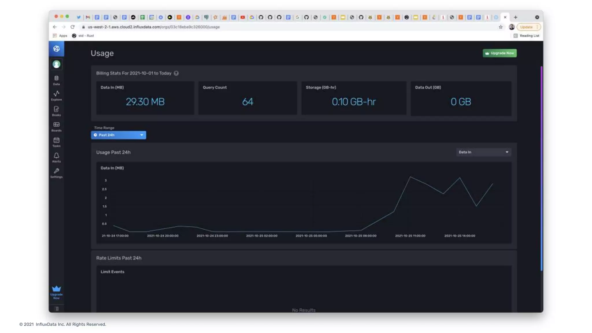 © 2021 InfluxData Inc. All Rights Reserved.
 