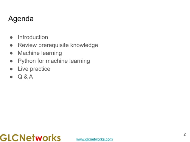 Machine Learning with Python | PPT | Free Download