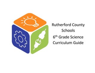 Rutherford County
Schools
6th
Grade Science
Curriculum Guide
 