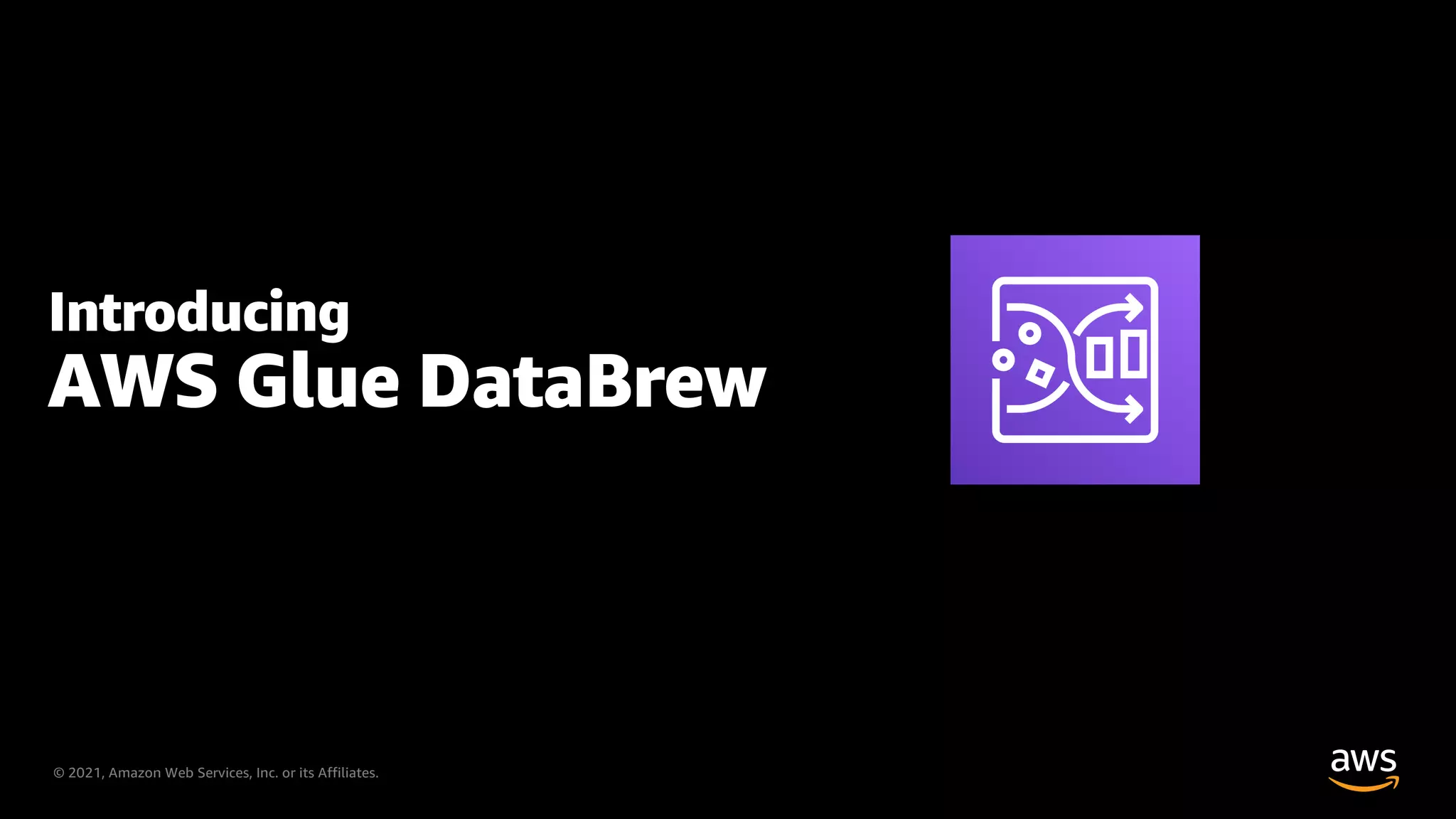 © 2021, Amazon Web Services, Inc. or its Affiliates.
 