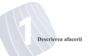 Descrierea afacerii
 