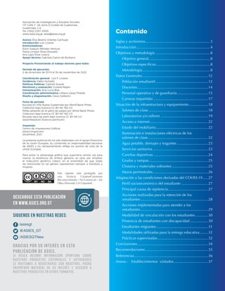 Contenido
Siglas y acrónimos................................................................ 3
Introducción..................