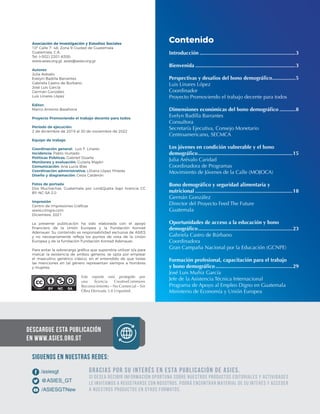 Asociación de Investigación y Estudios Sociales
10ª Calle 7- 48, Zona 9 Ciudad de Guatemala
Guatemala, C.A.
Tel: (+502) 22...
