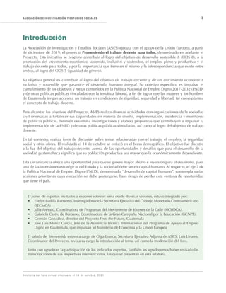ASOCIACIÓN DE INVESTIGACIÓN Y ESTUDIOS SOCIALES 3
Relatoría del foro virtual efectuado el 14 de octubre, 2021
El panel de ...