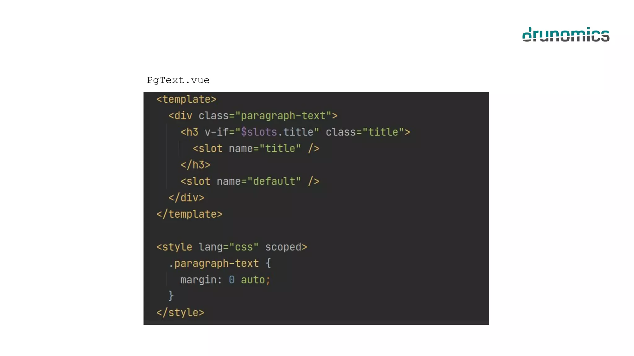 PgText.vue
 