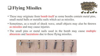 Flying Object Injuries 2021-Explosion Injuries-RP.pptx