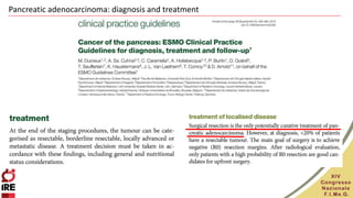 Diagnosis and treatment of pancreatic cancer | PPTX