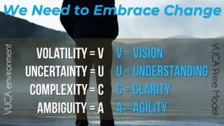 UNOFFICIAL
UNOFFICIAL
We Need to Embrace Change
 