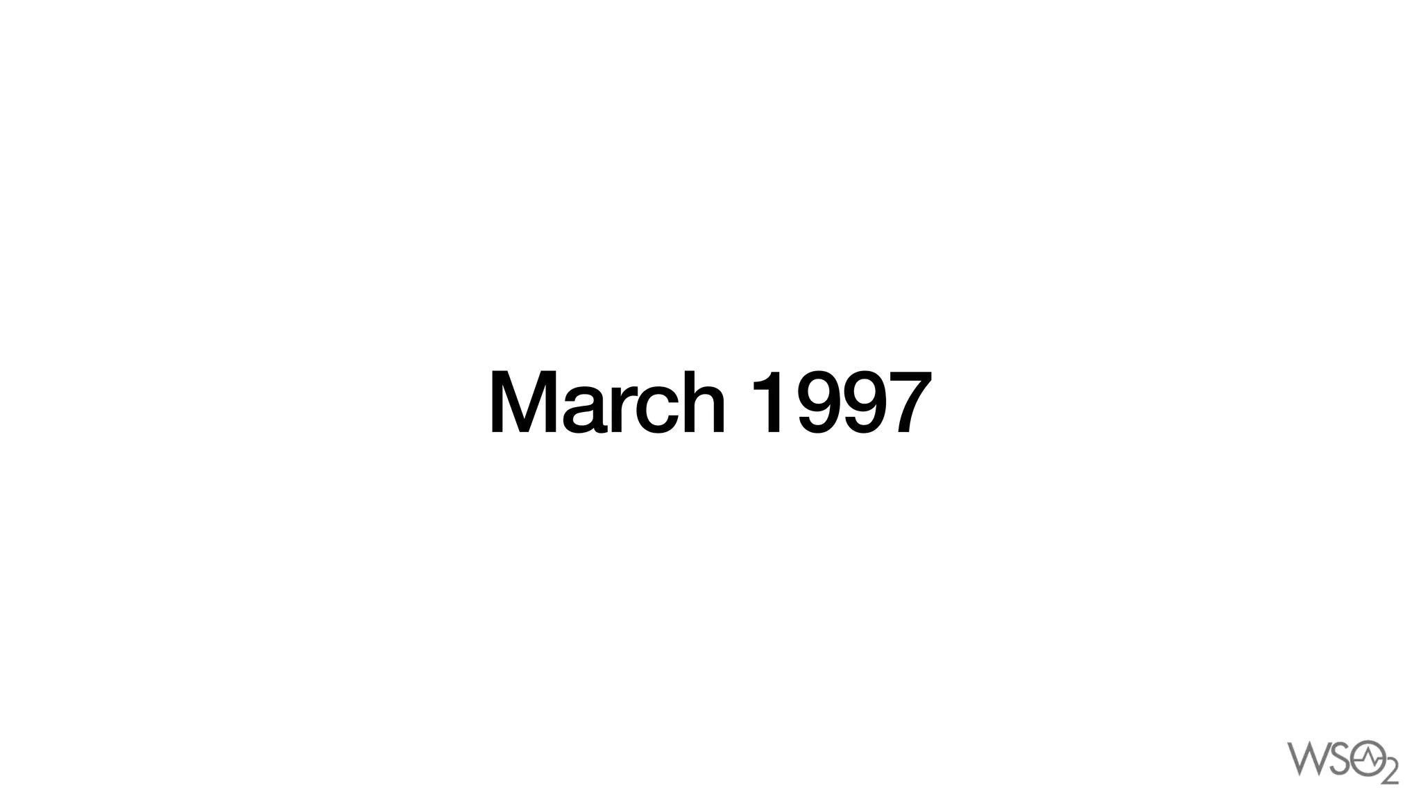 March 1997
 