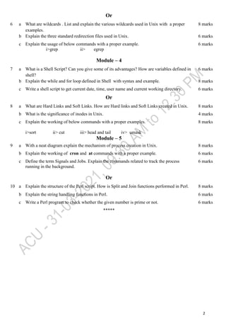 3rd Semester Computer Science and Engineering (ACU) Question papers | DOCX