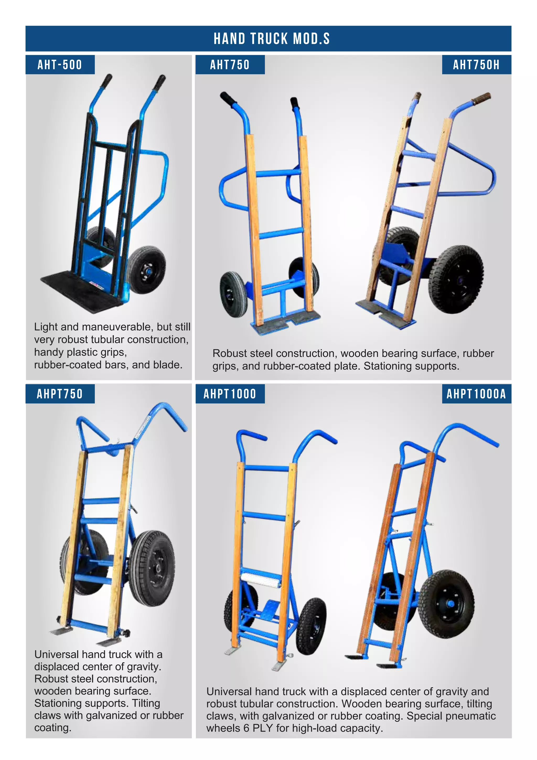 Ollies Trolleys Ot1015w2 Extended Load Plate Heavy Duty Pneumatic Tyres | INDIA