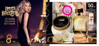 25
50
%
‘ye
VARAN
İNDİRİM
Bileğinizi şişenin
üzerine sürün ve
kokusunu
deneyin!
M A R T
D
Ü
N
Y
A
KAD I NLAR
G
Ü
N
Ü
24
ÇEVRESİNE
ZARAFET VE
IŞILTI SAÇAR.


 
 Eclat Femme
Parfümlü Vücut Kremi
250 ml.
Birim Fiyat 14.00TL/100 ml.
31778 59,00TL
34,99TL
ÇİÇEKSİ·
Yasemin,
Mandalina,
Sandal Ağacı
 
 Eclat Femme EdT
50 ml.
Birim Fiyat 199.98TL/100 ml.
30128199,00TL
99,99TL
 