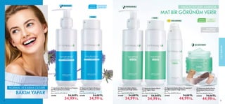 98 99
YAĞLI CİLTLERE ANINDA
MAT BİR GÖRÜNÜM VERİR
JEL GECE KREMİ
 
 Optimals Hydra Matte
Tonik Yağlı Ciltler
150 ml.
Birim Fiyat 23.33TL/100 ml.
35410 54,00TL
34,99TL
 
 Optimals Hydra Matte
Temizleme Jeli Yağlı Ciltler
150 ml.
Birim Fiyat 23.33TL/100 ml.
35409 54,00TL
34,99TL
 
 Optimals Hydra Matte
Düzenleyici Gece Kremi
50 ml.
Birim Fiyat 89.98TL/100 ml.
34304 74,00TL
44,99TL
 
 Optimals Hydra Matte Dengeleyici
Gündüz Losyonu Yağlı Ciltler
50 ml.
Birim Fiyat 89.98TL/100 ml.
32465 74,00TL
44,99TL
TÜMYAŞ
GRUPLARI
YAĞLI
CİLTLER İÇİN




TÜMYAŞ
GRUPLARI
NORMAL/KARMA
CİLTLER İÇİN
SU BAZLI
FORMÜLLER!
YÜZ LOSYONU
TEMİZLEME JELİ
TONİK
YIKAMA JELİ
TONİK
 
 Optimals Hydra Radiance Yıkama
Jeli Normal/Karma Ciltler
150 ml.
Birim Fiyat 23.33TL/100 ml.
35406 54,00TL
34,99TL
 
 Optimals Hydra Radiance
Tonik Normal/Karma Ciltler
150 ml.
Birim Fiyat 23.33TL/100 ml.
35408 54,00TL
34,99TL
NORMAL VE KARMA CİLTLERE
BAKIM YAPAR


CİLT
BAKIMI
99
98
 
