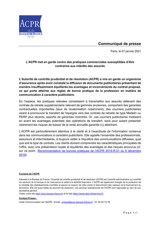 20210107 communique acpr_mise_en_garde_assurance