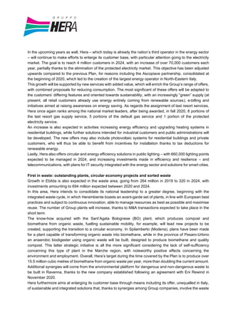 Press release: Business Plan to 2024