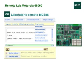 Remote Lab Motorola 68000
 