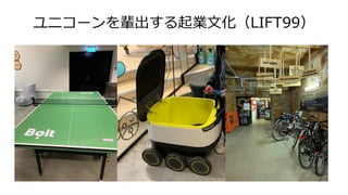 ユニコーンを輩出する起業文化（LIFT99）
 