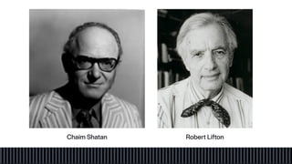 Chaim Shatan Robert Lifton
 