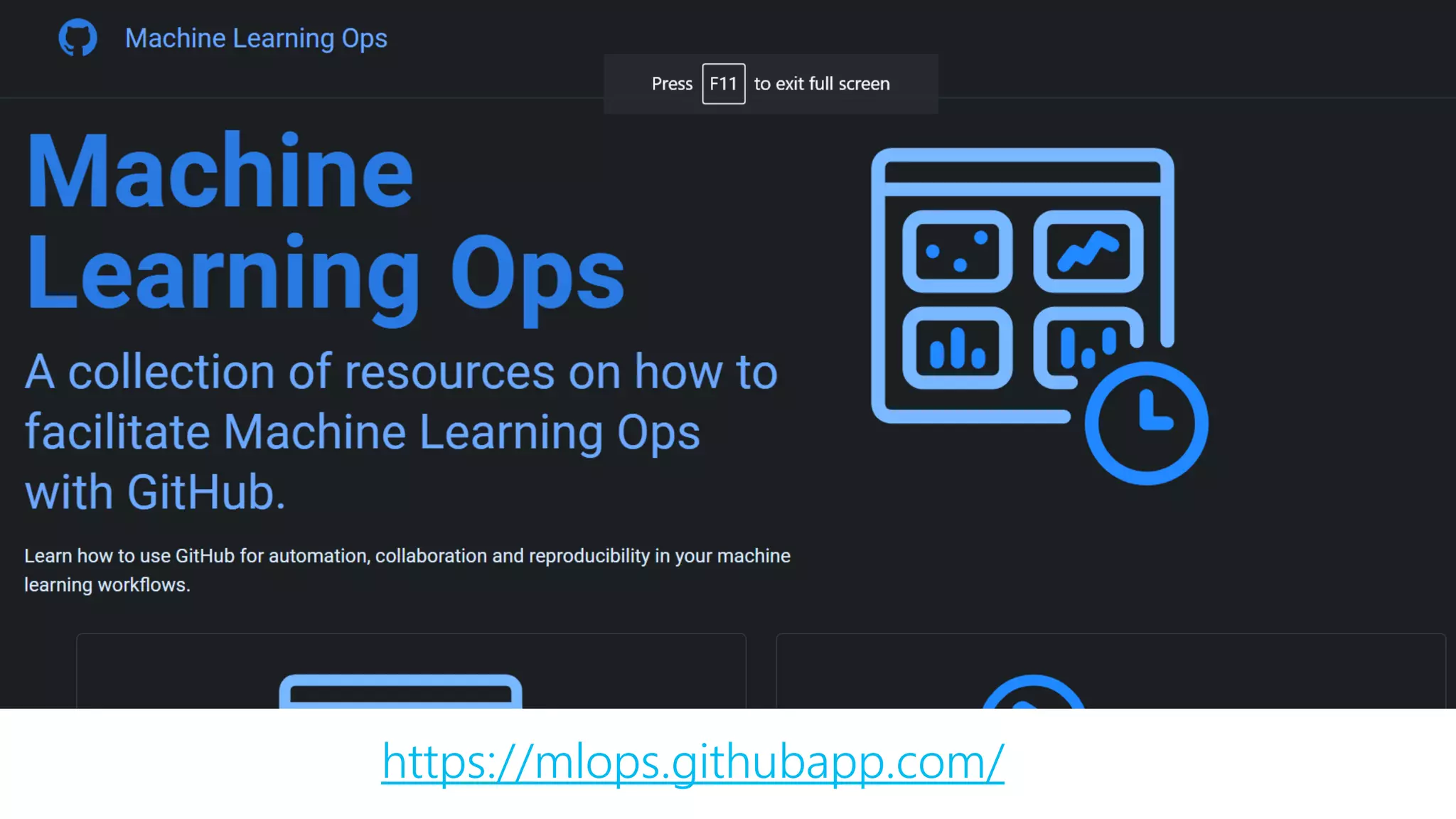 https://mlops.githubapp.com/
 