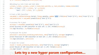 Lets try a new hyper param configuration...
 