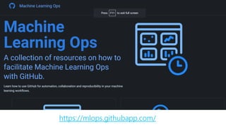 https://mlops.githubapp.com/
 