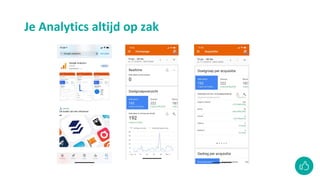 Je Analytics altijd op zak
 