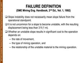 Comprehensive Geotechnical Approaches to Mining Slope Stability and ...