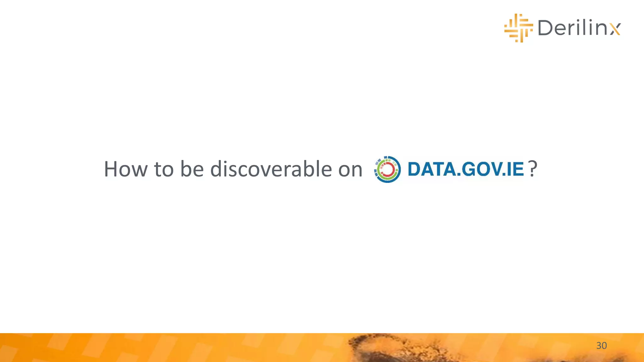 How to be discoverable on ?
30
 