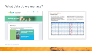 What data do we manage?
7
https://www.tusla.ie/publications/
 