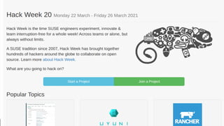 • Originally CentOS 7-based OS
• We added support for x86_64 only (aarch64 available, help us!)
• Salt and Salt Minions, support for formulas, states and commands
• Package management, CVE audit
• Everything else that works for CentOS7 should work as well (minor exception: package providers)
• No traditional
• Acting as Virtualization Host not supported because Amazon Linux 2 cannot be installed on bare meal
• Expect it inMaster next week, and for Uyuni Stable 2021.04
Amazon Linux 2 as Uyuni client
6
 