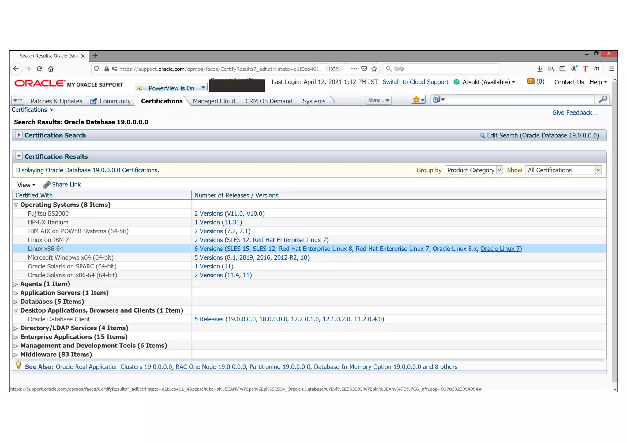 Copyright © 2021, Oracle and/or its affiliates
 