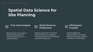 Using Places (POI) Data for QSR Site Selection