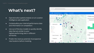 Using Places (POI) Data for QSR Site Selection