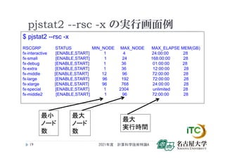 第4回 配信講義 計算科学技術特論a 21 第4回 配信講義 計算科学技術特論a 21