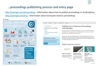 Publishing conference proceedings internationally: how does it work | PPTX