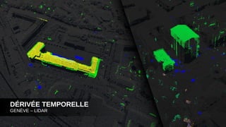 DÉRIVÉE TEMPORELLE
GENÈVE – LIDAR
 