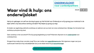 ONDERWIJSLOKET
voor contentpartners
 