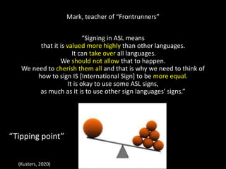 International Sign as Translingual Practice | PPTX