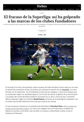 Forbes: El fracaso de la Superliga