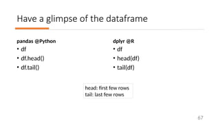 Data processing and visualization basics | PPTX
